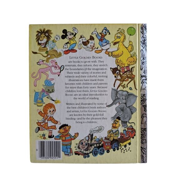 vintage Little Golden Book Old Mother Hubbard  1970 ephemera junk journal - Picture 2 of 5